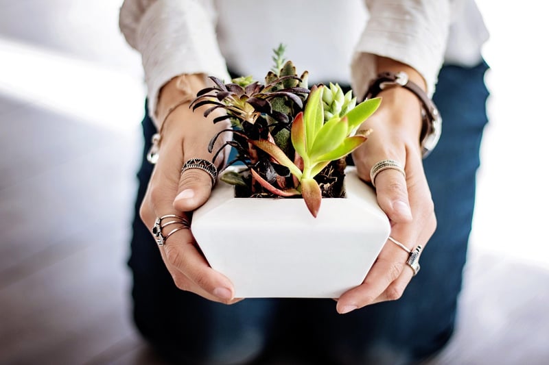 Stacked Planters